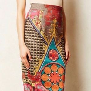 Anthropologie Rambutan skirt by Pankaj & Nidhi